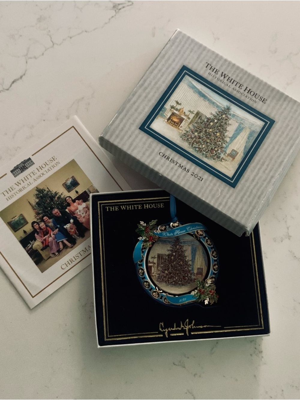 White House Christmas Ornament - 2021